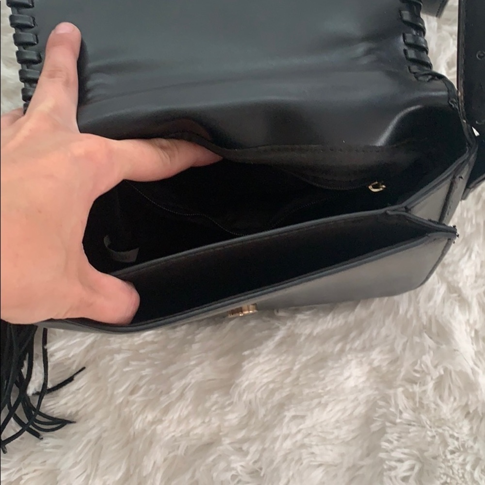 Lionel Whipstitch Leather Crossbody - Picture 4 of 6